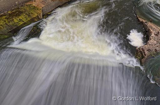 Hog's Back_13944.jpg - Hog's Back is where the Rideau Canal is separated from the Rideau River.The photo shows the main falls as seen looking down from the dam.Photographed at Hog's Back Park in Ottawa, Ontario, Canada.